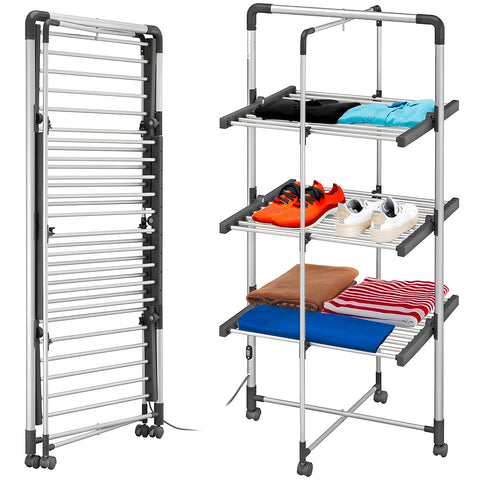 Magic Dry Tower – Estendal Elétrico Dobrável de 3 Níveis 300W