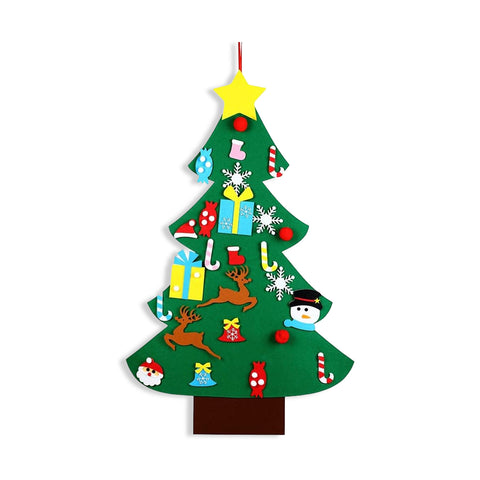 Árvore de Natal em Feltro para Crianças – 26 Jogos Incluídos, Fácil e Divertido