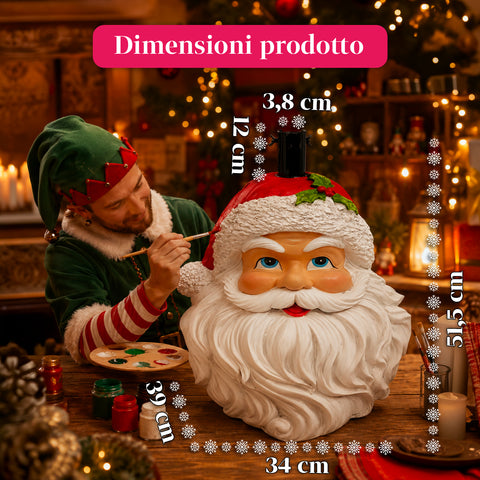 Base decorativa para árvore de Natal, 10 motivos, em ferro e magnésio, fixação universal, para árvores até 210 cm, 2 modelos com luzes LED