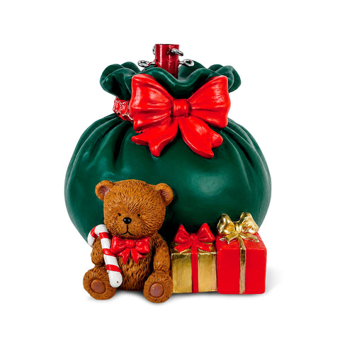 Base decorativa para árvore de Natal, 10 motivos, em ferro e magnésio, fixação universal, para árvores até 210 cm, 2 modelos com luzes LED