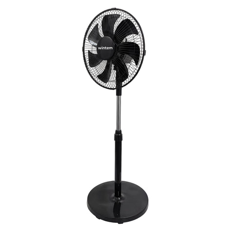 Ventoinha de pé 40W com 7 pás, 3 velocidades e altura regulável de 80-100cm