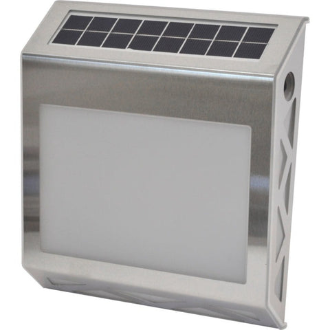 Número de porta solar de parede em aço