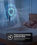 Ventilatore 40W a Piantana 40 cm con Telecomando e Altezza Regolabile fino a 135 cm – 6 Velocità