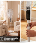 Ventilatore 40W a Piantana 40 cm con Telecomando e Altezza Regolabile fino a 135 cm – 6 Velocità