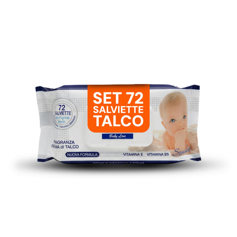 Toalhitas para bebé 72 / 864 unid. – Macias, com textura de favo de mel, fragrância de leite de aveia e arroz, aloé ou creme de talco