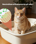 Substrato Assorbente Vegetale 6L - Sabbietta per Lettiera Gatto 4+2 Omaggio