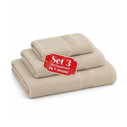 Conjunto de 3 toalhas de banho em 100% algodão – conjunto de banho com toalha de banho de 90x140, toalha de 60x100 e toalha de rosto de 40x60 cm, macias e absorventes, 6 cores