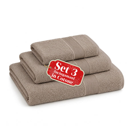 Conjunto de 3 toalhas de banho em 100% algodão – conjunto de banho com toalha de banho de 90x140, toalha de 60x100 e toalha de rosto de 40x60 cm, macias e absorventes, 6 cores