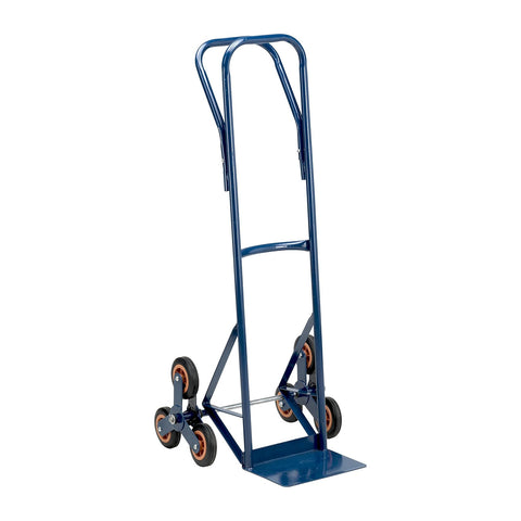 Carrinho de transporte para escadas com capacidade máxima de 120 kg, azul