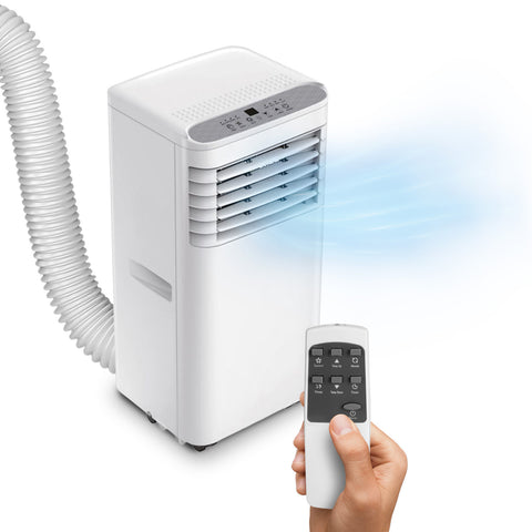Ar condicionado portátil de 9000 Btu 3 em 1, desumidificador, com temporizador e comando remoto