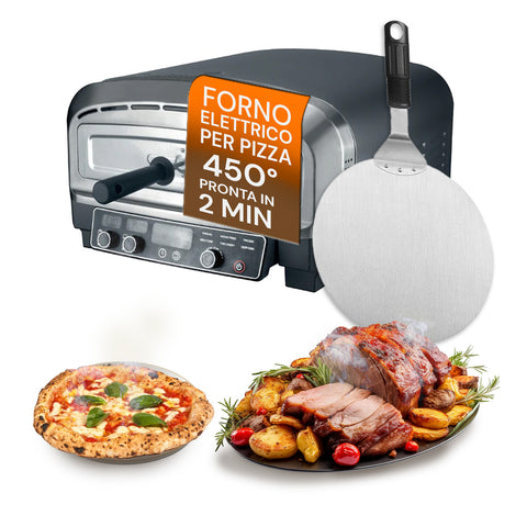 Forno de Pizza Elétrico Profissional com Pá 2200W