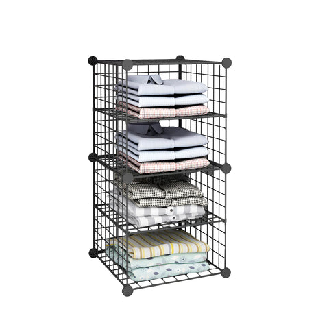 Estante Modular em Rede – 4 Prateleiras Organizador Multiusos e Resistente