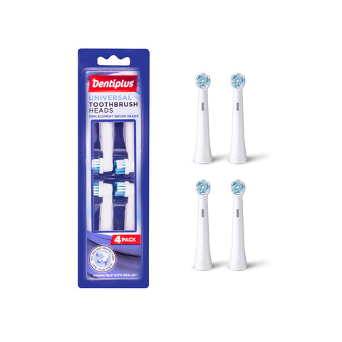 Conjunto de 4 cabeças universais para escovas de dentes Oral-B