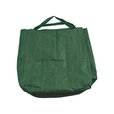 Saco verde para recolher folhas 42x41x48cm