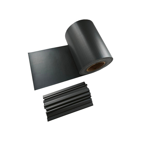 Privacidade para varanda e jardim em PVC 19x3500cm antracite