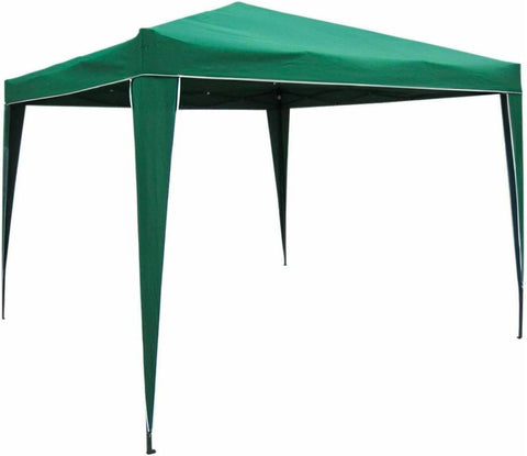 Gazebo 3x3 m resistente com estrutura tubular em aço e cobertura anti-UV