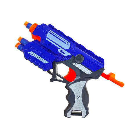 Pistola de dardos recarregável com 3 alvos e 6 dardos