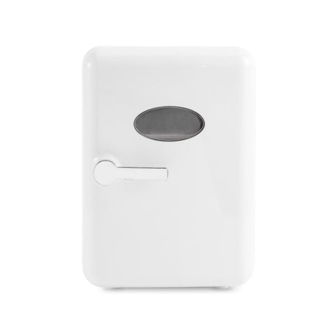 Mini frigorífico vintage de uma porta 4l 42w branco