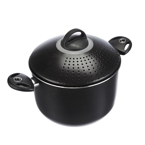 Caçarola alta antiaderente para indução, 3 L – BioStone com fundo duplo em inox
