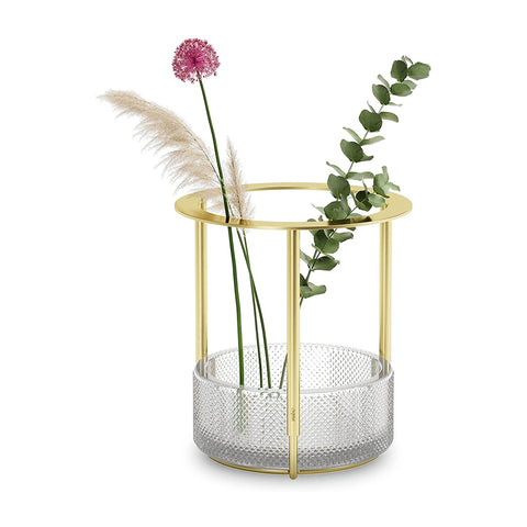 Vaso para plantas com altura regulável 15,4x16-24,5x15,4cm
