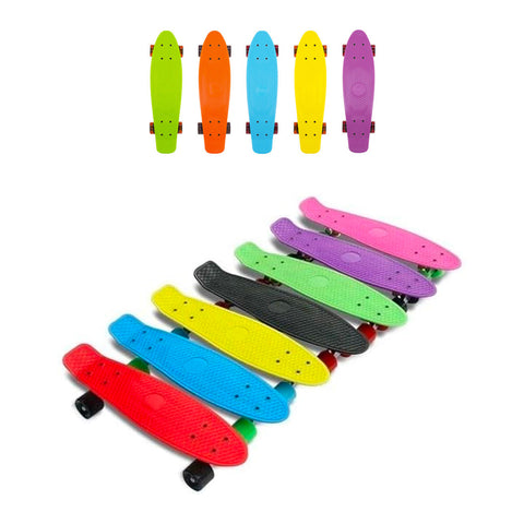 Skateboard de 4 rodas 55x10x15,5cm