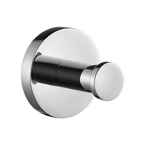 Gancho redondo para toalhas em aço, 6cm