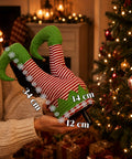 saint joy babbo natale incastrato nellalbero con gambe animate e musica ean 8050043128041