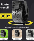 daimann carrello pieghevole da esterno taglia l 90kg taglia xl 120kg con ruote ean 8056590070642