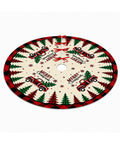 saint joy copri base albero di natale a120 cm in peluche 4 fantasie ean 8050043128331