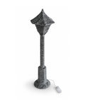 saint joy lampione decorativo natalizio 90 cm glitterato con luci led 3 colori ean 8056819079357
