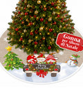 saint joy copri base albero di natale a120 cm in peluche 4 fantasie ean 8050043128331