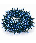 saint joy catena luminosa 180 led programmabile per interno esterno luci di natale con 8 giochi luce 7 colori disponibili cavo verde e trasformatore incluso ean 8056819081411