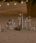 saint joy presepe moderno 6 pezzi in resina effetto intagliato ean 8050043128164