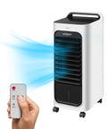 Wintem Rinfrescatore d'Aria Evaporativo Portatile 80W 3 Modalità, Serbatoio 6 Litri con Timer 7L, Telecomando e Display LED Ean-8052286430981