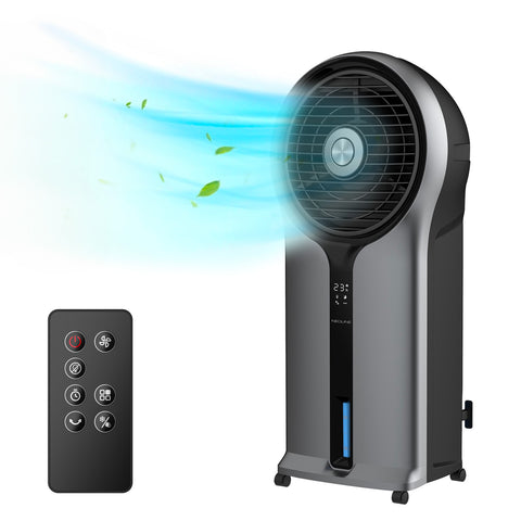 Arrefecedor evaporativo de água portátil de 110 W, silencioso, com depósito de 5,5 L