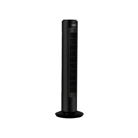 Ventoinha de coluna 50W com 3 velocidades de ventilação e movimento oscilante