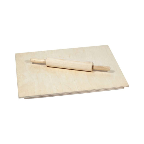 Conjunto para pizza com rolo giratório 40cm