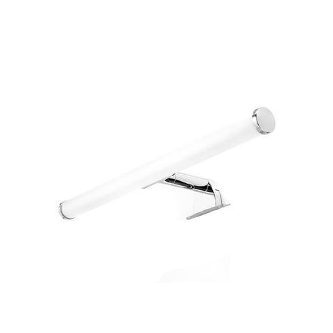 Lâmpada LED universal cilíndrica para espelho em ABS cromado de 5w 30cm