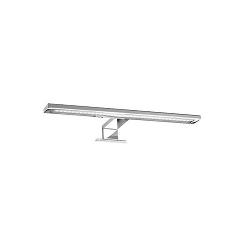Lâmpada LED universal para espelho em ABS cromado de 5w 6000k 30cm
