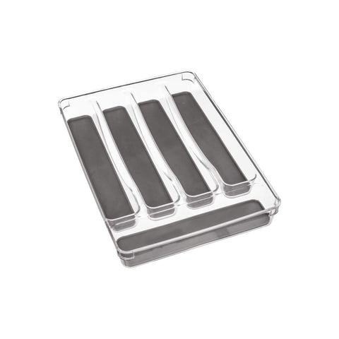 Organizador de talheres com 5 compartimentos 32,5x23,2x4,5cm
