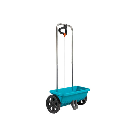Distribuidor de fertilizante com rodas L 45cm 12,5l