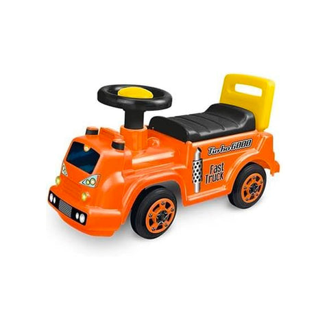 Carro elétrico Fast Truck Turbo6000 com buzina, 1-3 anos