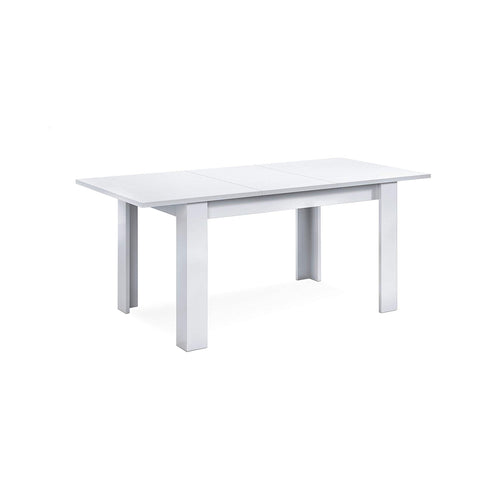 Mesa extensível branca 140-190x90x78cm