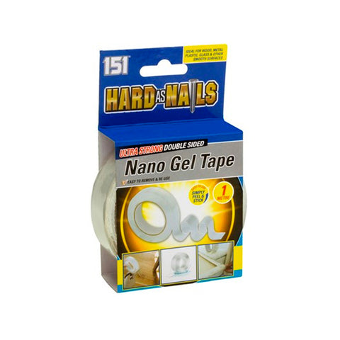 Nano Gel Tape fita reutilizável 3cmx1m