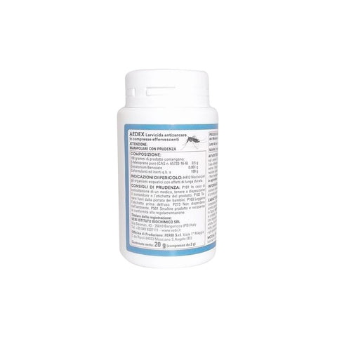 Pastilhas antimosquitos para sarjetas 20gr