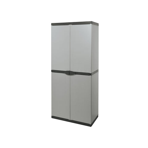 Armário alto com 2 portas e 3 prateleiras 68x40x165cm