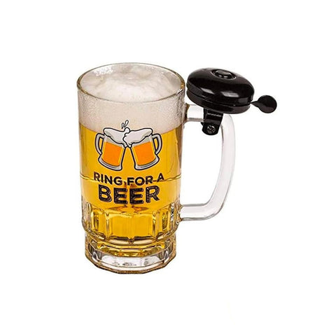Caneca de cerveja Ring for a Beer com campainha, 500ml