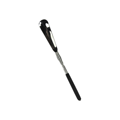 Calçadeira extensível em metal, prática e cómoda, para sapatos