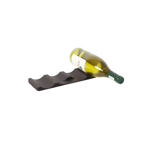 Tapete de silicone para garrafas empilháveis 29,5x9,5x1,5cm