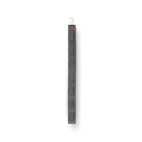Cabide de porta e armário para malas com 7 ganchos de velcro 95x7,5cm